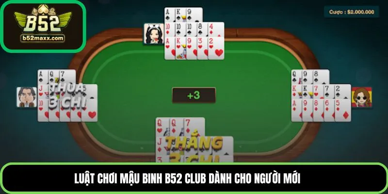 Luật chơi Mậu binh B52 club dành cho người mới